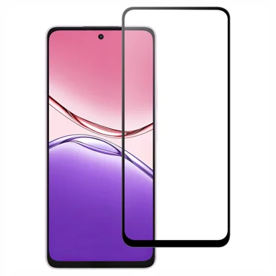 Dla Oppo A5 Pro 4G (Global) / 5G (Global) / A5 Energy 5G (Chiny) AGC hartowane szkło z czarnym brzegiem, pełnym przyklejeniem i pełnym pokryciem ochronne szybki