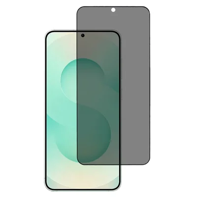 For Samsung Galaxy S25 Edge Anti-Spy Screen Protector Silk Printing High Aluminium-Silicon Glass Film