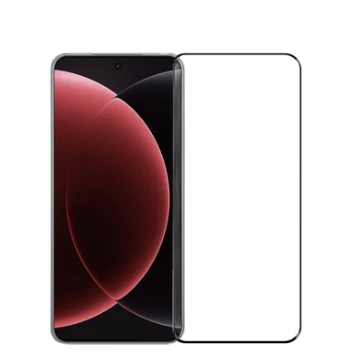 PINWUYO For Xiaomi 15 Ultra Screen Protector  3D Hot Bending Tempered Glass Film - Black