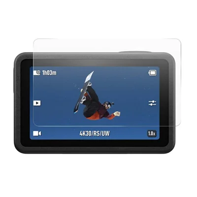 RURIHAI For DJI Osmo Action 5 Pro Screen Protector 2.5D AR Enhanced High Aluminium-Silicon Glass Film