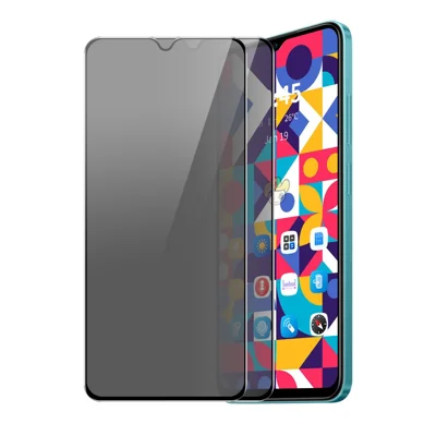 ENKAY HAT PRINCE For Xiaomi Redmi A5 4G (171.7mm) 2Pcs Privacy Screen Protector  28-degree Anti-Spy Tempered Glass - Black