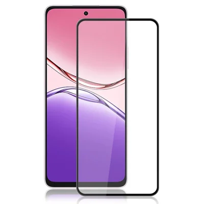 MOCOLO na Oppo A5 Pro 5G, ochrona ekranu, odporna na pęknięcia, folia z hartowanego szkła z nadrukiem jedwabnym – Czarny