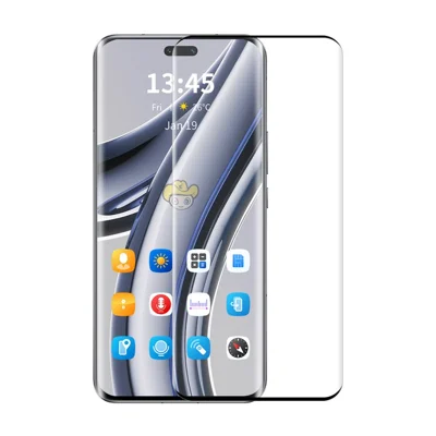 ENKAY HAT PRINCE For Honor 300 Pro Tempered Glass   Screen Protector 3D Curved Clear Screen Film Support Fingerprint Unlock