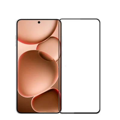 PINWUYO For Oppo Find X8 Ultra 5G Tempered Glass Film  Explosion-proof 9H 3D Full Screen Protector - Black
