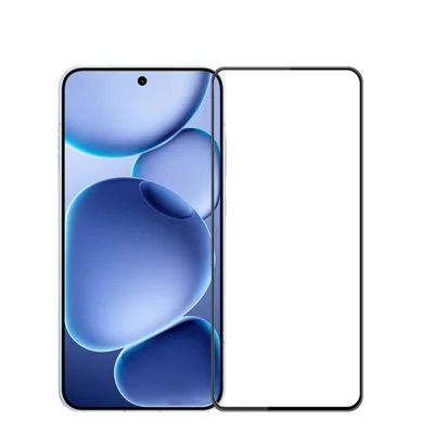 لـ Oppo Find X8s 5G فيلم زجاج مقسّى PINWUYO مقاوم للانفجار 9H حامي الشاشة الكامل ثلاثي الأبعاد - أسود