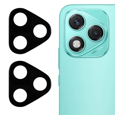 2Pcs For Honor 400 Lite 5G Camera Lens Protector Silk Printing Lens Film 3D Arc Edge