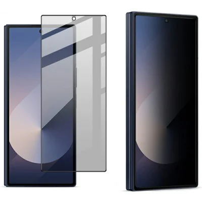 IMAK لجهاز Samsung Galaxy Z Fold7 5G واقي شاشة من الزجاج المقوى، فيلم شاشة هاتفي مضاد للتجسس مع لاصق كامل (نسخة مصغرة)