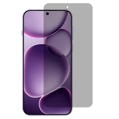 For Oppo Find X8s+ 5G Anti Spy Tempered Glass 360° Privacy Protection 0.25 Arc Screen Protector
