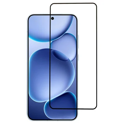 واقي شاشة أمامي لهاتف Oppo Find X8s 5G، فيلم شاشة من الزجاج المقوى بنمط طباعة حريرية، ملء الشاشة مع لاصق كامل