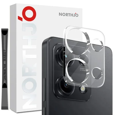 NORTHJO For Xiaomi Redmi Note 14S 4G Camera Lens Protector Tempered Glass HD Clear 3D Full Coverage