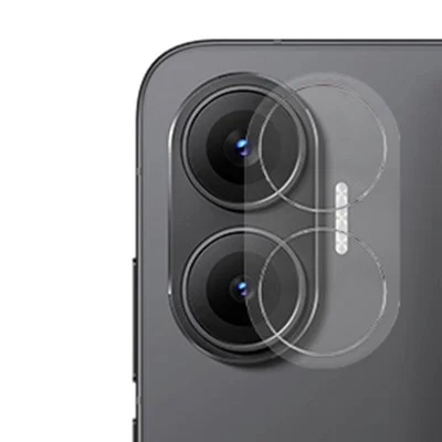 RURIHAI For Xiaomi Redmi Turbo 4 Pro 5G Camera Lens Protector 3D Clear High Aluminum-Silicon Glass Lens Film