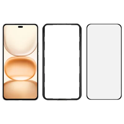 IMAK For Honor Power 5G Screen Protector Full Glue 3D Curved Tempered Glass Film with Positioning Frame