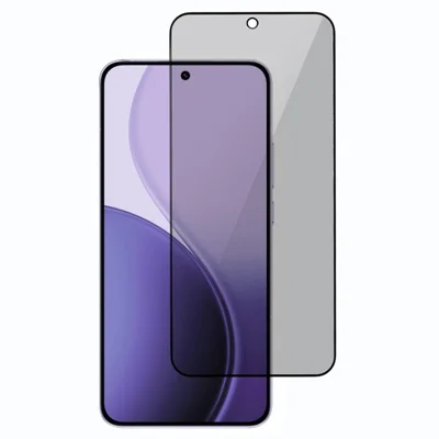 For Oppo Reno14 5G (Global) Tempered Glass Film Anti-Peep Privacy Protection Screen Protector Full Glue