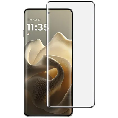 IMAK Screen Protector For Motorola Edge 60 5G / 60s 5G / 60 Pro 5G / 60 Fusion 5G / Edge (2025) 5G , 3D Curved Edge Tempered Glass Film (Fingerprint Unlock)