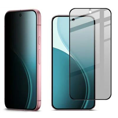 IMAK For Google Pixel 11 Pro / 11 / 10 Pro / 10 / 9 Pro / 9 Privacy Screen Protector Anti Peep Tempered Glass Film (Fingerprint Unlock)