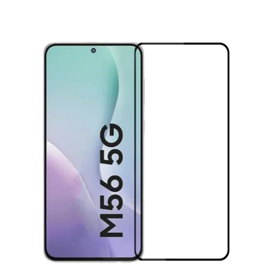 PINWUYO For Samsung Galaxy M56 5G Tempered Glass Film  JK Series-2 9H Full Screen Protector - Black