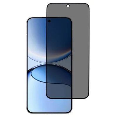 For Xiaomi Poco F7 5G  /  Redmi Turbo 4 Pro 5G Anti-Peep Tempered Glass Full Covering Silk Printing Screen Protector