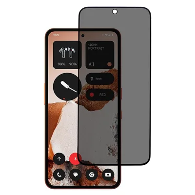 For Nothing CMF Phone 2 Pro Anti-Peep Tempered Glass Full Covering Silk Printing Screen Protector
