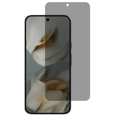 For Google Pixel 11 Pro XL / 10 Pro XL / 9 Pro XL Privacy Screen Protector 0.18mm 2.5D High Aluminum-Silicon Glass Anti-Spy Film (Fingerprint Unlock)