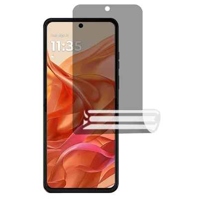 Anti-Peep Screen Protector for Motorola Razr 60 Ultra 5G / Razr 50 Ultra 5G TPU+PET Inner Screen Hydrogel Film