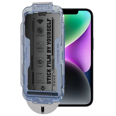WEKOME WTP-118 For iPhone 14 Screen Protector 6D Curved Ultra-Fine Edge Matte Privacy Tempered Glass Film