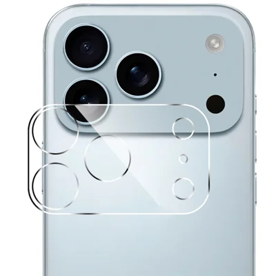 Voor iPhone 17 Pro Max Camera Lensbeschermer Arc Edge Doorzichtig Gehard Glas