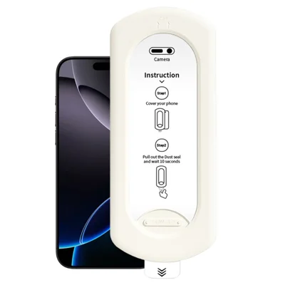 For iPhone 16 Pro Max Screen Protector High Aluminium-Silicon Glass HD Film with Dust Removal Tool