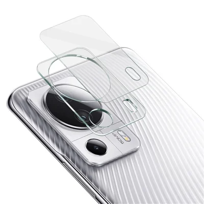 IMAK For Xiaomi 13 Lite / Civi 2 5G Integrated Camera Lens Protector Anti-Scratch HD Tempered Glass Lens Film + Acrylic Lens Cap