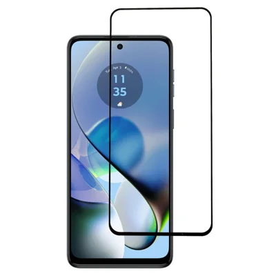 Voor Motorola Moto G56 5G Gehard Glas Screenprotector Volledige Lijm Zijdeprintfolie