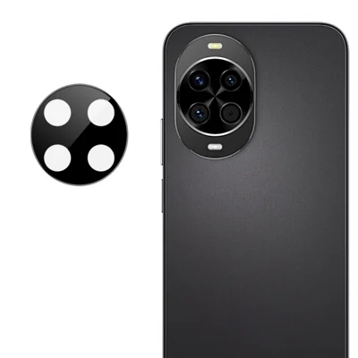 IMAK voor Huawei nova 14 5G Gehard Glas Cameraobjectiefbeschermer met Zelfpositionerend Frame (Zwarte Versie)