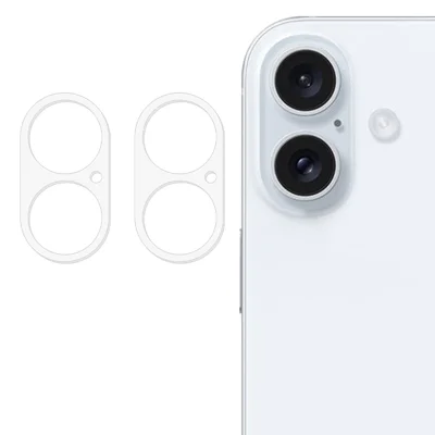 2Pcs For iPhone 17 Camera Lens Protector 3D Arc Edge Anti-Scratch Tempered Glass Lens Film