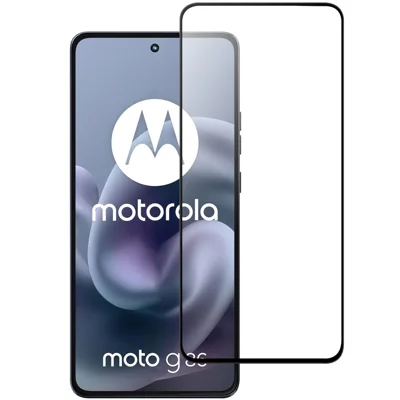 For Motorola Moto G86 Power 5G / G86 5G AGC Tempered Glass with Black Edge Full Glue Full Coverage Screen Protector
