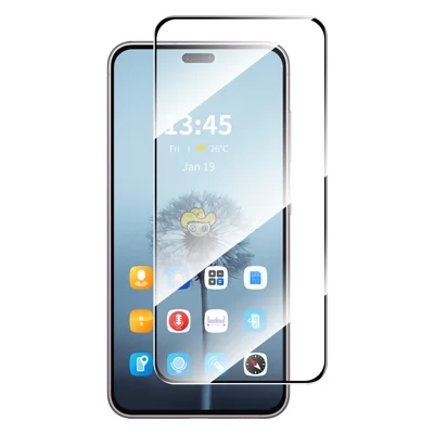 ENKAY HAT PRINCE For Honor 400 Lite 5G Screen Protector   9H Silk Printing 0.26mm Tempered Glass - Transparent