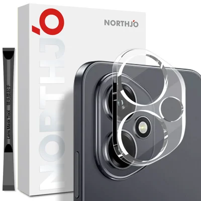 NORTHJO For Honor 400 5G (Global) Camera Lens Protector Tempered Glass HD Clear 3D Full Coverage