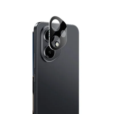 IMAK For Honor 400 5G (Global) Tempered Glass Lens Film + Acrylic Cap (Black Version)