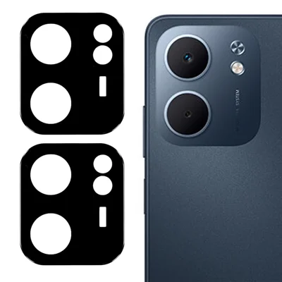 2Pcs For Oppo A5x 4G / 5G Camera Lens Protector Silk Printing Lens Film 3D Arc Edge