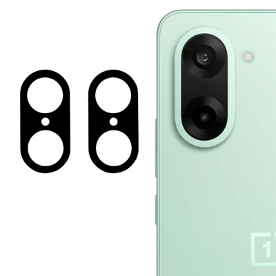 2 st till OnePlus Nord CE5 5G / Ace 5 Racing 5G Kamerahöjdsprotektor 2,5D bågkant Silketryck Härdat glas bakre höjdsfilm
