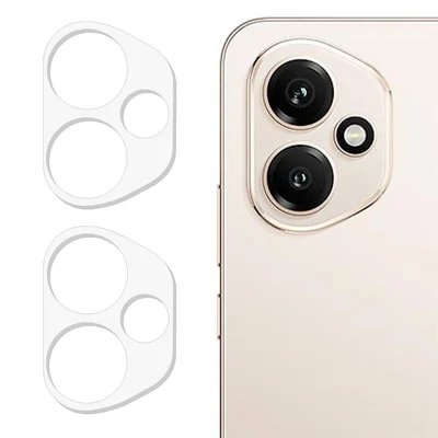 2 stk. til Honor 400 5G (Global) Kameraobjektivbeskytter 3D Buekant Anti-skramte Tempered Glass Linseside