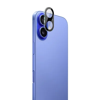 IMAK For iPhone 17 Camera Lens Protector Tempered Glass HD Clear Lens Film (Black Version)
