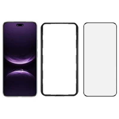 IMAK For Huawei nova 14 Ultra 5G Screen Protector Full Glue 3D Curved Tempered Glass Film with Positioning Frame