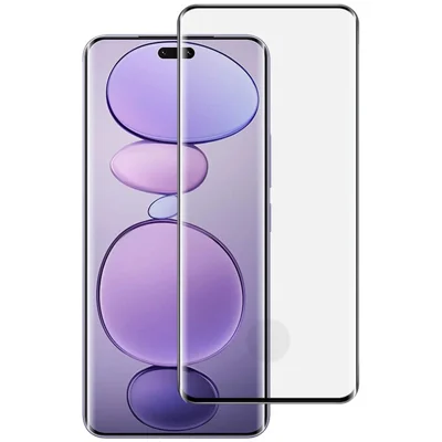 IMAK لجهاز Xiaomi Civi 5 Pro 5G واقي الشاشة من الزجاج المقوى بحواف منحنية ثلاثية الأبعاد (متوافق مع فتح القفل بالبصمة)