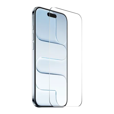 ENKAY HAT PRINCE For iPhone Air Screen Protector Thick Adhesive 9H Arc Edges High Aluminium-Silicon Glass Film