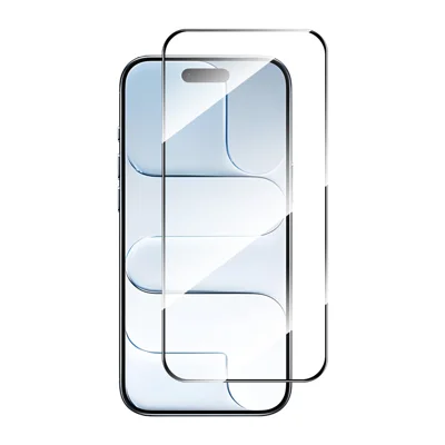ENKAY HAT PRINCE For iPhone Air Screen Protector Thick Adhesive 0.26mm 2.5D High Aluminium-Silicon Glass Film