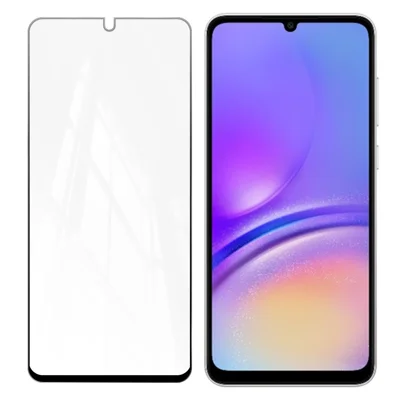 RURIHAI لشاشة هاتف Samsung Galaxy A07 4G، واقي شاشة من الزجاج المعالج عالي السيليكون والألومنيوم بطبقة تصلب ثانوية
