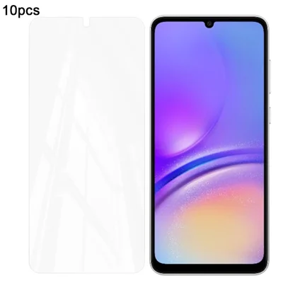 RURIHAI 10 قطع لجهاز Samsung Galaxy A07 4G واقي الشاشة 0.26 مم 2.5D من زجاج السيليكون عالي الألمنيوم