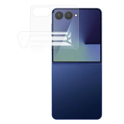 Voor Samsung Galaxy Z Flip7 5G Buitenschermbeveiliging Anti-Kras Zacht TPU Hydrogel Folie