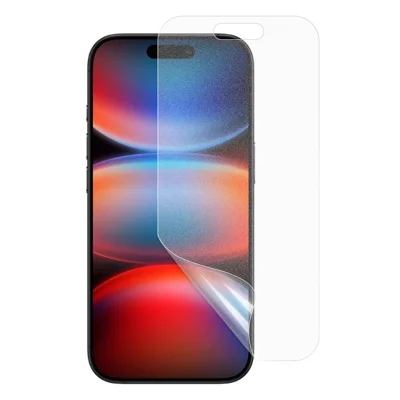 واقي شاشة غير لامع لهاتف iPhone 17 Pro، فيلم شاشة لين من مادة PET مقاوم للبصمات
