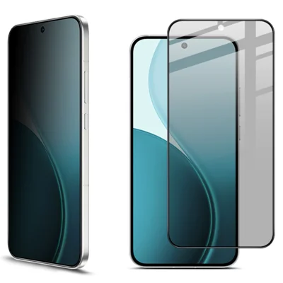 IMAK For Oppo Reno14 5G (Global) Privacy Screen Protector Anti Peep Tempered Glass Film (Fingerprint Unlock)
