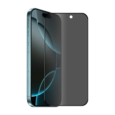 ENKAY HAT PRINCE For iPhone 18 Pro / 17 Pro Privacy Screen Protector  28-degree Anti-Spy Tempered Glass - Black