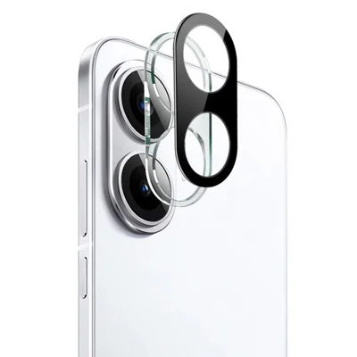 IMAK For Xiaomi Redmi Turbo 4 Pro 5G Camera Lens Protector Tempered Glass HD Clear Lens Film (Black Version)